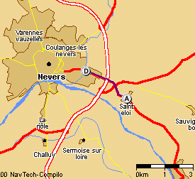 Carte routi&egrave;re