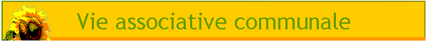 Vie associative communale